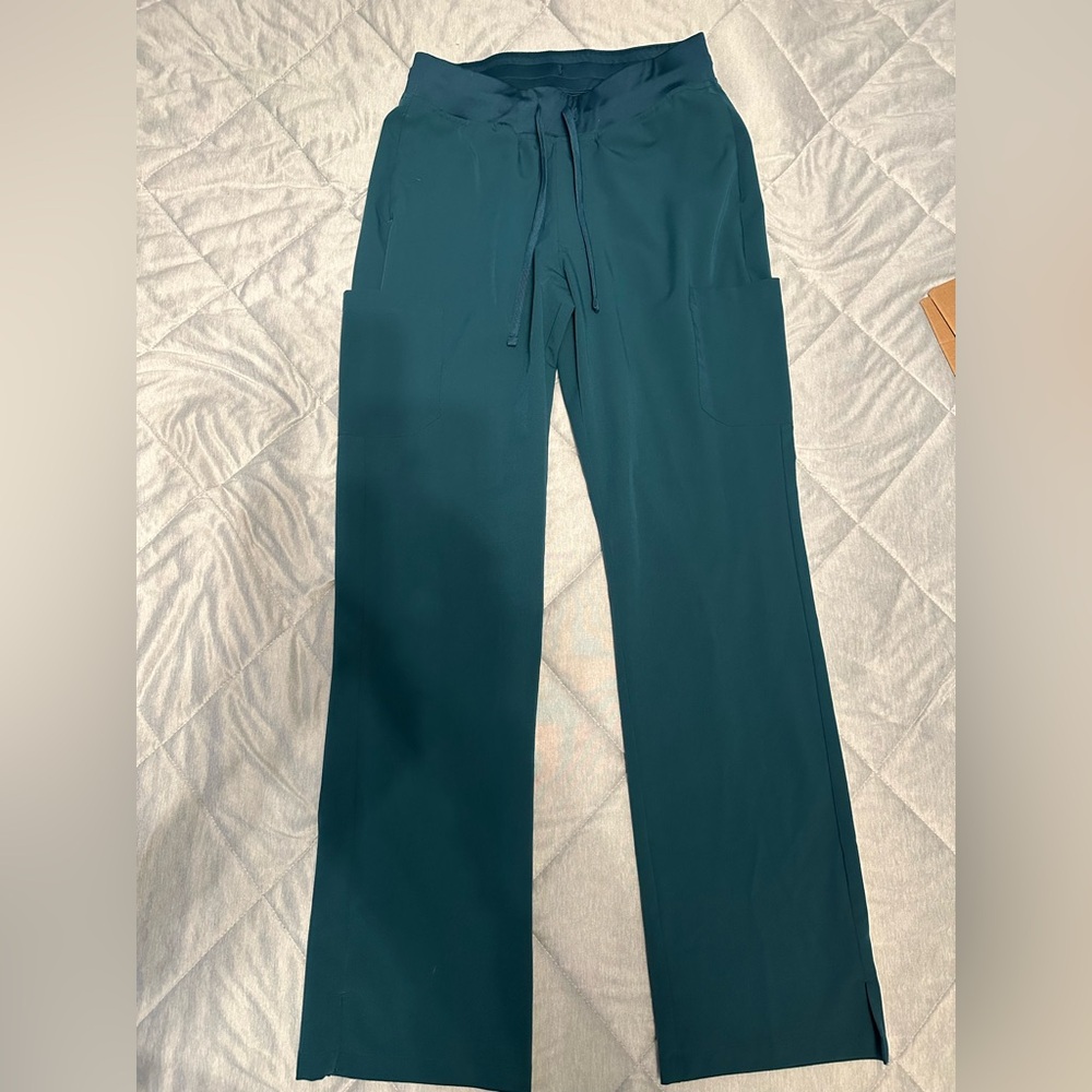 Mandala Teal Scrubs Pants